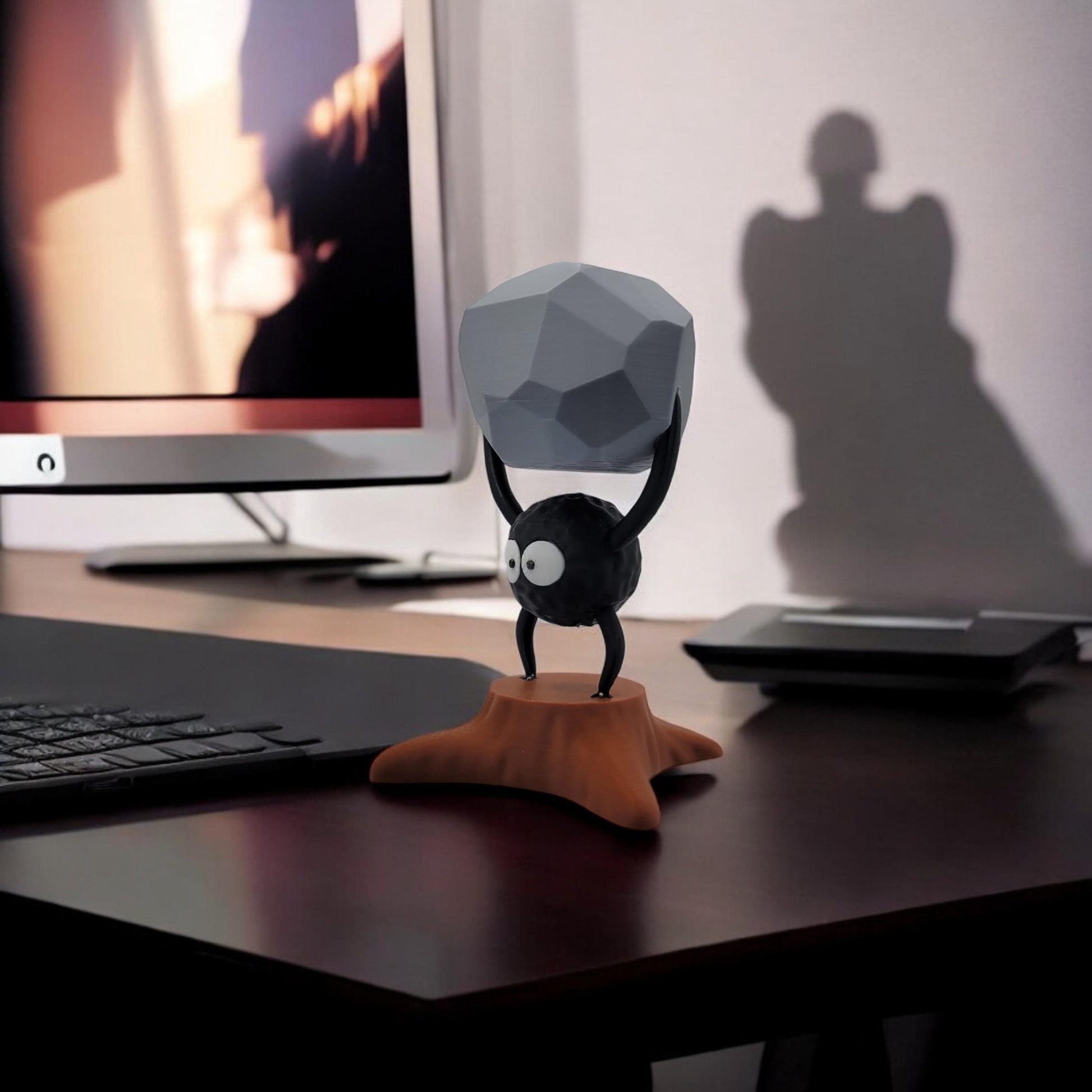 Susuwatari 3D Printed Model - Anime Game Collectible Figurine fan art desk pet image 5