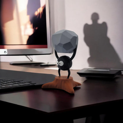 Susuwatari 3D Printed Model - Anime Game Collectible Figurine fan art desk pet image 5