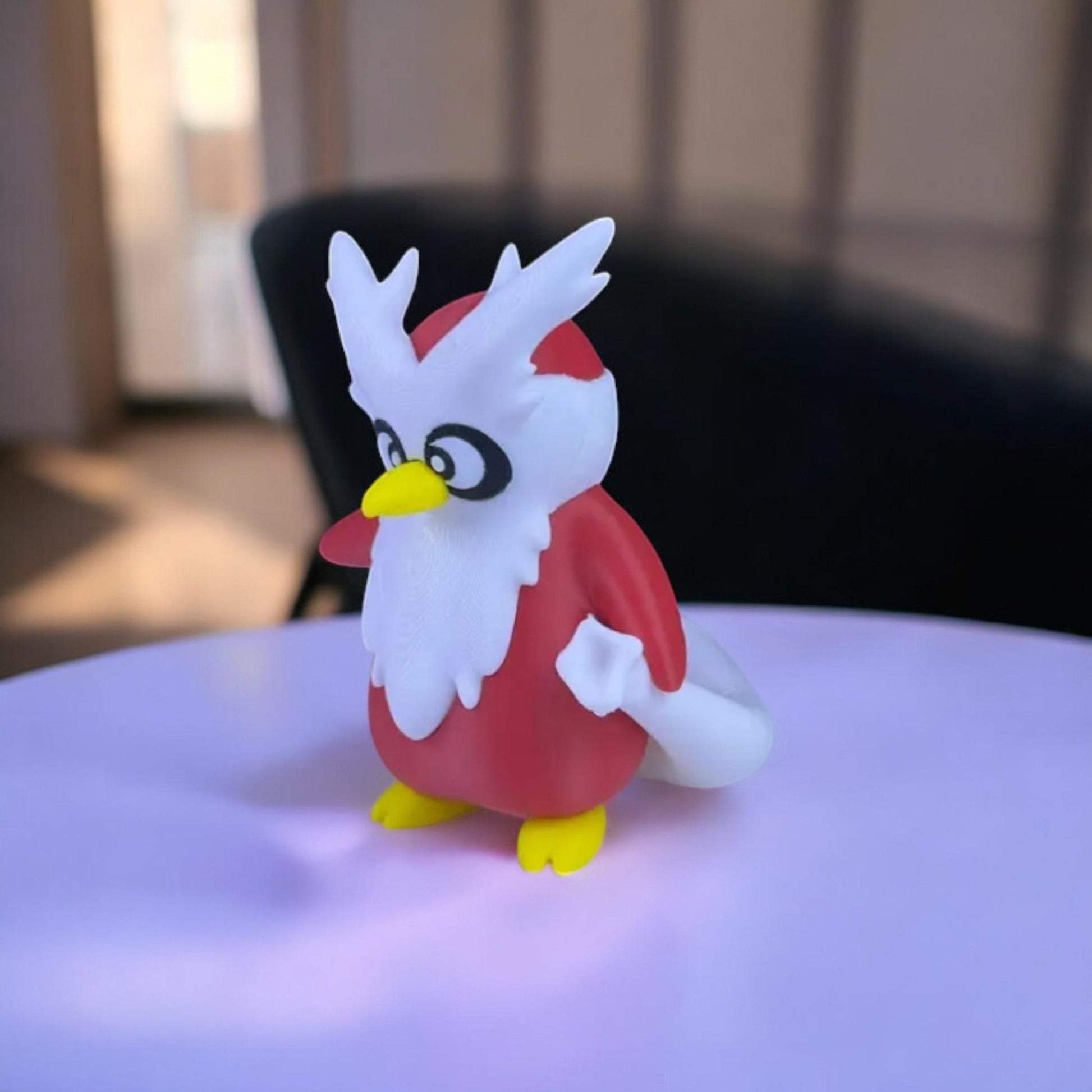 Delibird 3D Printed Model - Pokemon Game Collectible Figurine fan art desk pet image 1