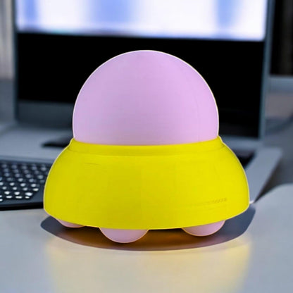 UFO Kirby 3D Printed Model - Kirby Game Collectible Figurine fan art desk pet image 3