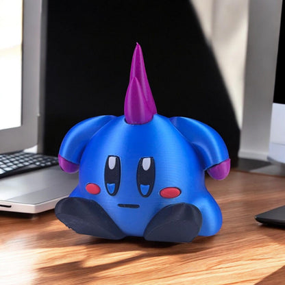 Kirby Depresso 3D Printed Model - Kirby Game Collectible Figurine fan art desk pet image 1