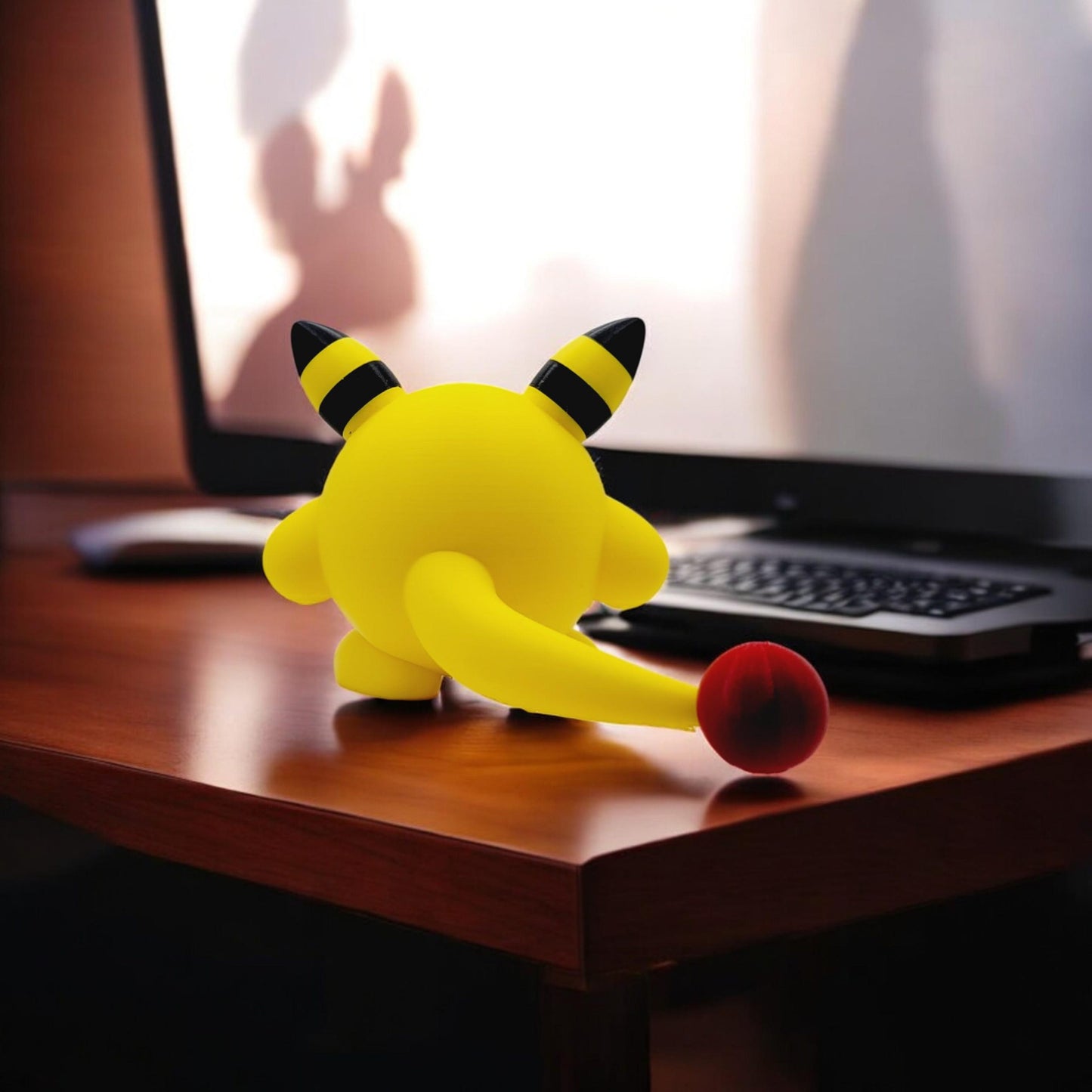 Ampharos Kirby 3D Printed Model - Kirby Game Collectible Figurine fan art desk pet image 5