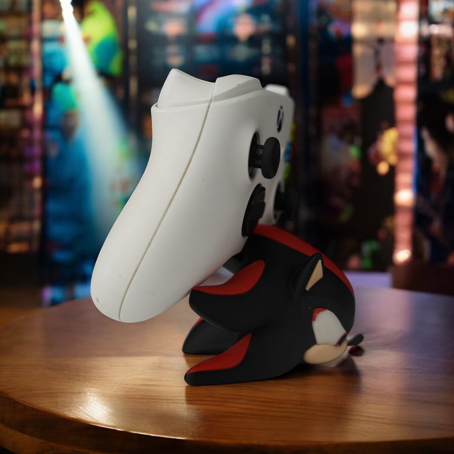 Shadow Controller Holder 3D Print - Sonic Game Console Stand image 3
