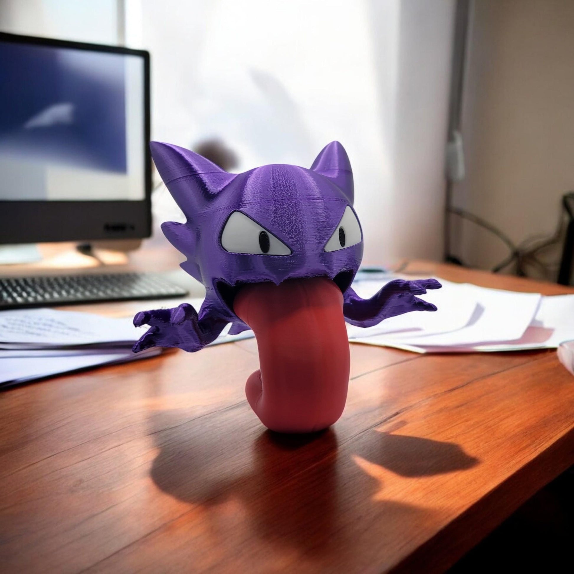 Haunter 3D Printed Model - Pokemon Game Collectible Figurine fan art desk pet image 2