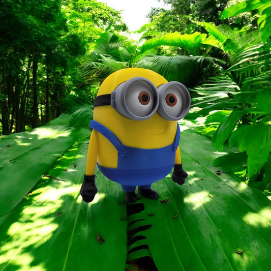 Bob Minion 3D Printed Model - Minions Game Collectible Figurine fan art desk pet image 0