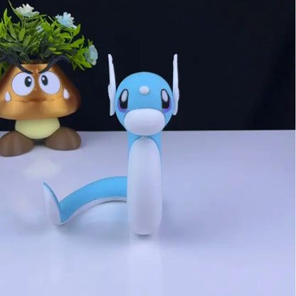 Dratini 3D Printed Model - Pokemon Game Collectible Figurine fan art desk pet image 1