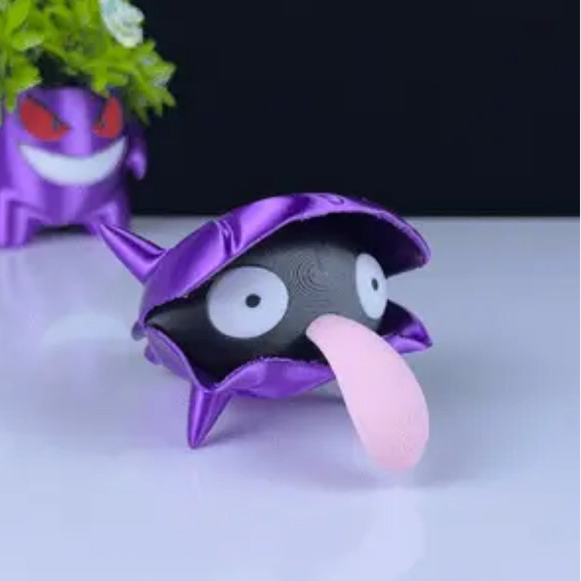 Shellder 3D Printed Model - Pokemon Game Collectible Figurine fan art desk pet image 1