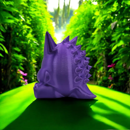 Heartful Gengar 3D Printed Model - Pokemon Game Collectible Figurine fan art desk pet image 6