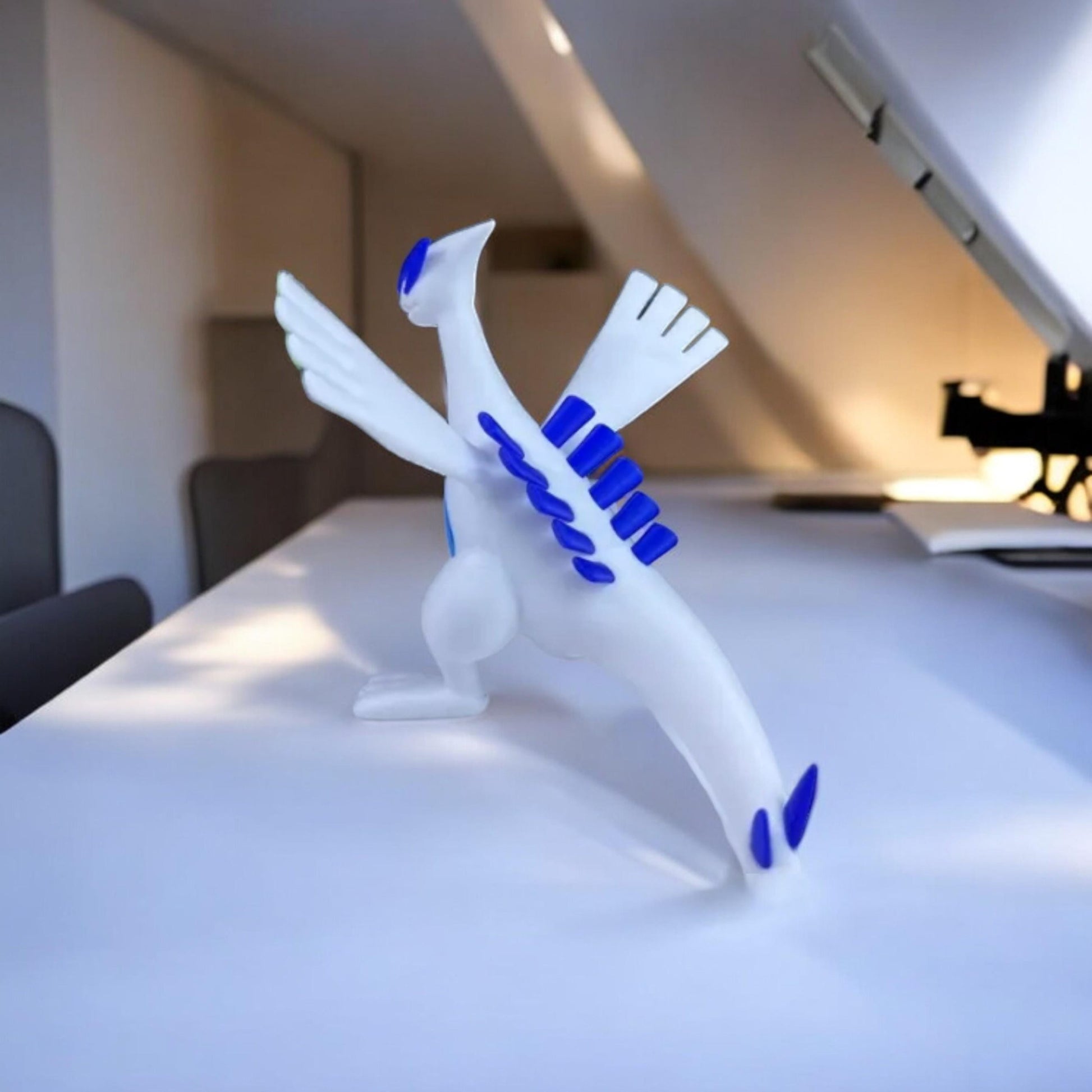 Lugia 3D Printed Model - Pokemon Game Collectible Figurine fan art desk pet image 1