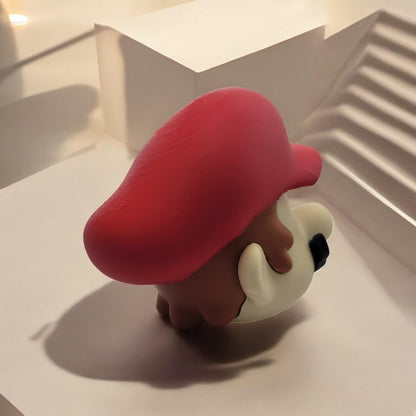 Super Mario Container 3D Printed Model - Container Game Collectible Figurine fan art desk pet image 3