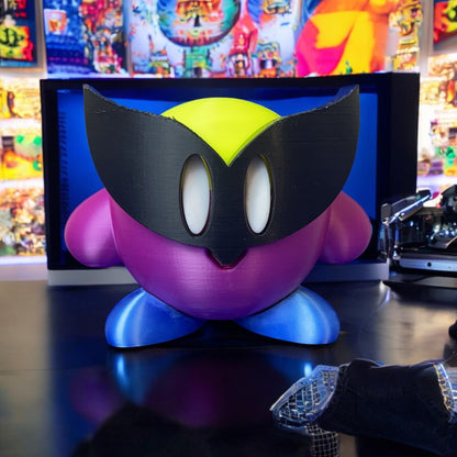 Wolverine Kirby 3D Printed Model - Kirby Game Collectible Figurine fan art desk pet image 0