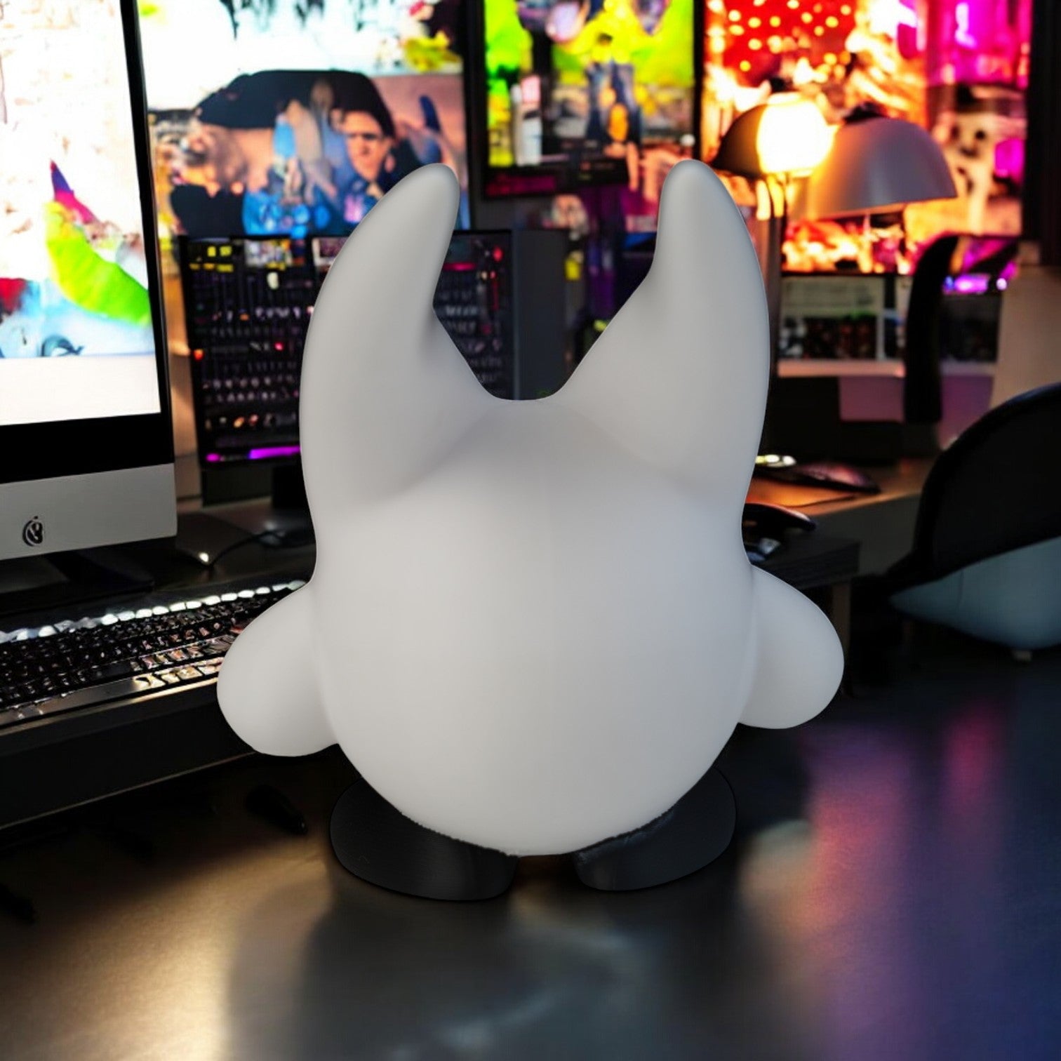 Hornet Kirby 3D Printed Model - Hollow Knight Crossover Desk Figurine image 4